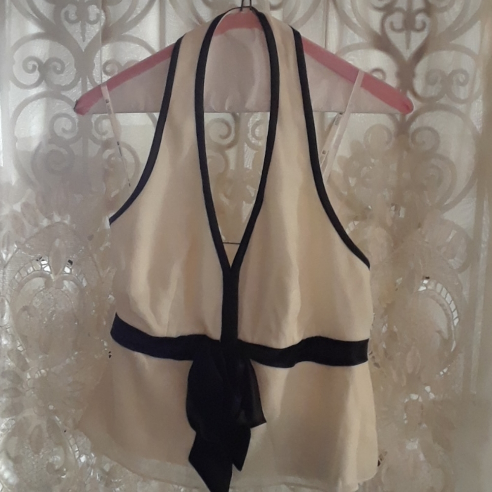 Womens halter top pants suit